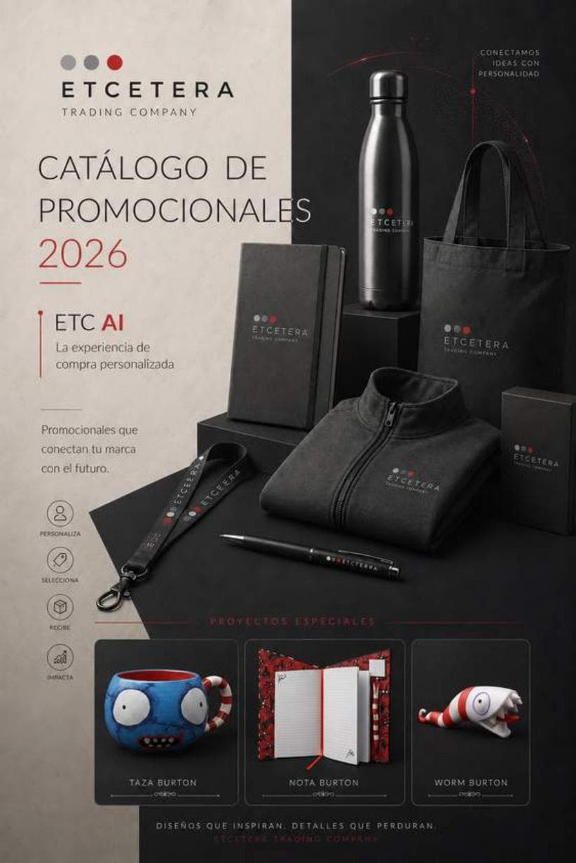 Portada del Catálogo General ETC 2026
